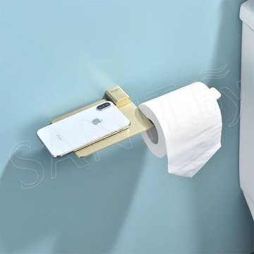 Комплект инсталляции 8 в 1 Roxen StounFix Dual Fresh 968460-5 c гигиеническим душем Shevanik брашированное золото