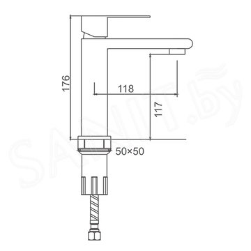 Смеситель для умывальника Splenka S224.10.05