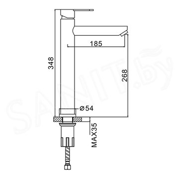 Смеситель для умывальника Splenka S223.15.05