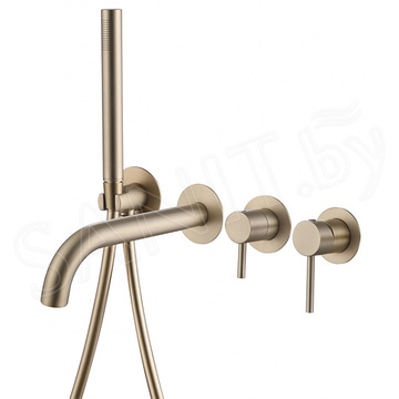 Смеситель встраиваемый Abber Wasser Kreis AF8130G / AF8130RG