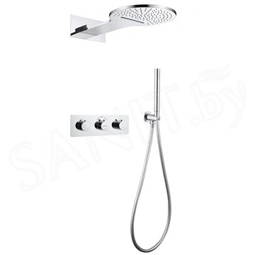 Душевая система Abber Wasser Kreis AF8151 встраиваемая с термостатом