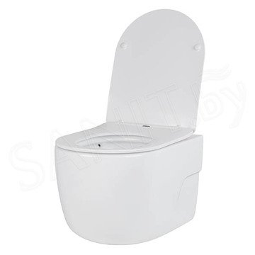 Комплект инсталляции TECEbase kit 9400401 с кнопкой Tecenow 9240402 и унитазом Roxen Porto 530155-01