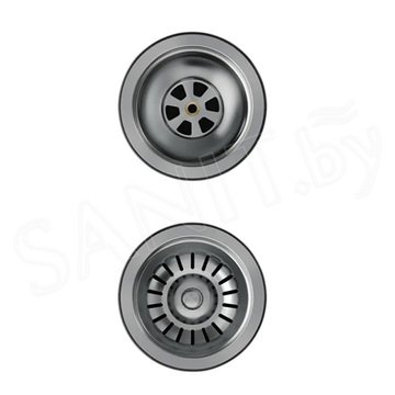 Кухонная мойка Axus LS-5050S / LS-5050SD с коландером, дозатором и держателем губки