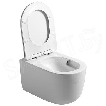 Комплект инсталляции Grohe Rapid SL 38772001 с брашированной кнопкой и подвесным унитазом Roxen Vortex Tornado 530160-01