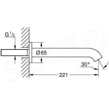 Излив Grohe Essence 13449001