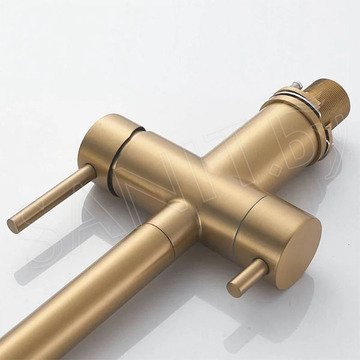 Смеситель для кухонной мойки Shevanik S178G с подключением к фильтру воды