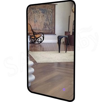 Зеркало Emze Smartphone черное с подсветкой