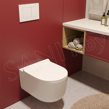 Комплект инсталляции Asten Readle Zentralmodul AR0601-1065W с кнопкой и унитазом