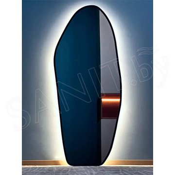 Зеркало Emze NF Led LED.UV.NF.49.115.CHE.4K черное с бесконтактным сенсором