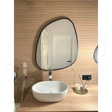Зеркало Emze NF Led LED.UV.NF.72.90.CHE.4K черное с бесконтактным сенсором