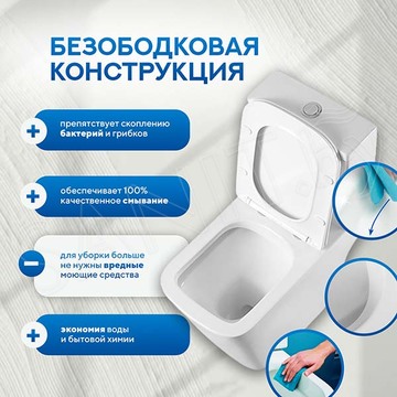 Напольный унитаз Amore di Mare Tronto Bidet N900-X с функцией биде