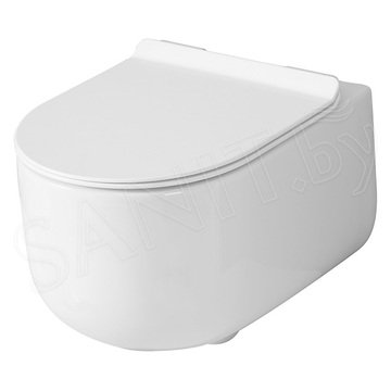 Комплект инсталляции Roxen StounFix Dual Fresh с креплениями, металлической кнопкой и унитазом Asten Readle Stella Tornado AR1065