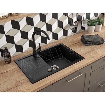 Кухонная мойка Deante Corio ZRCC2113 со смесителем и дозатором