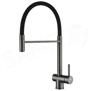 Смеситель для кухонной мойки Zorg Norse Premium PVD Gunblack