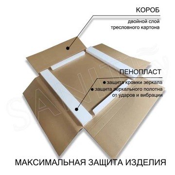 Зеркало Пекам MartaFly с сенсором на взмах руки + подогрев 80