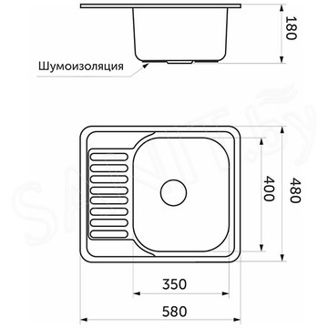Кухонная мойка AKS 10993