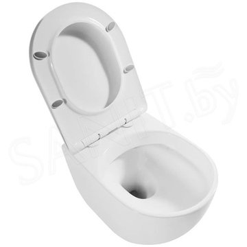Подвесной унитаз Grossman Thin Rim GR-5601S безободковый с крышкой Soft Close