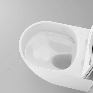 Подвесной унитаз Grossman Thin Rim GR-5601S безободковый с крышкой Soft Close