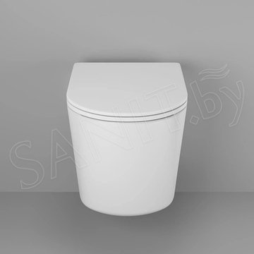 Подвесной унитаз Grossman Thin Rim GR-5602S безободковый с крышкой Soft Close