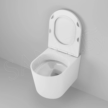 Подвесной унитаз Grossman Thin Rim GR-5602S безободковый с крышкой Soft Close