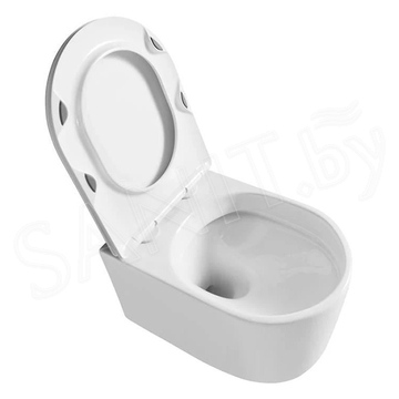 Подвесной унитаз Grossman Thin Rim GR-5602S безободковый с крышкой Soft Close