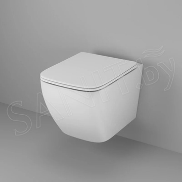 Подвесной унитаз Grossman Thin Rim GR-5603S безободковый с крышкой Soft Close
