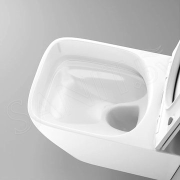 Подвесной унитаз Grossman Thin Rim GR-5603S безободковый с крышкой Soft Close