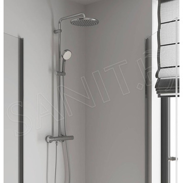 Душевая стойка Grohe Tempesta System 250 Cube 26689001 с термостатом