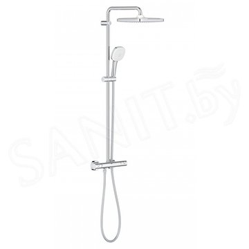 Душевая стойка Grohe Tempesta System 250 Cube 26689001 с термостатом
