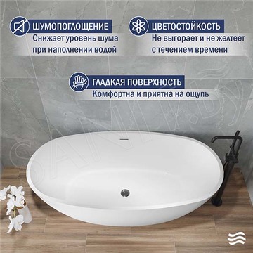 Акриловая ванна Lauter Eliza 21660150 / 21660170