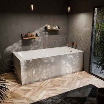Акриловая ванна Bonito Home Saga в комплекте с ножками