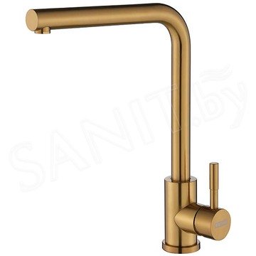 Смеситель для кухонной мойки Arfeka Isis Gold PVD