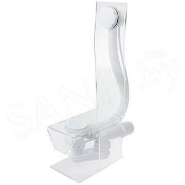 Сифон для ванны Vega V55R 70см эко White шагрень