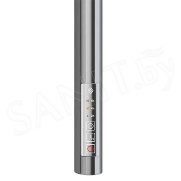 Полотенцесушитель Terminus Аврора П9 / П12 / П15 электро sensor quick touch белый матовый