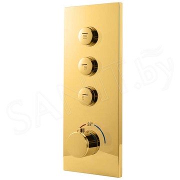 Душевая система Vincea VSFW-431T1RBG встраиваемая с термостатом