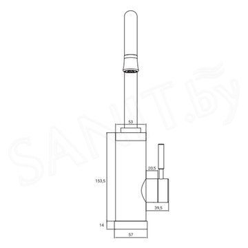 Проточный водонагреватель Royal Thermo EasyFit
