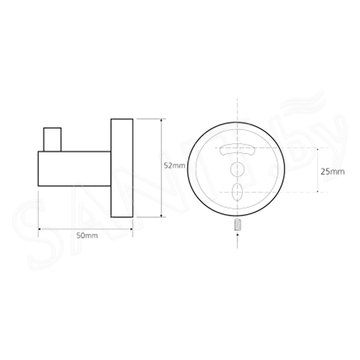 Крючок Bemeta Trend 104106028E / 104106028A / 104106028C / 104106028B