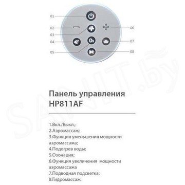 Гидромассажная ванна SSWW A2202DGSP