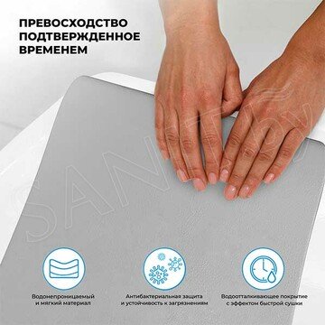 Подголовник для ванны Wellsee Useful Extras 261912000