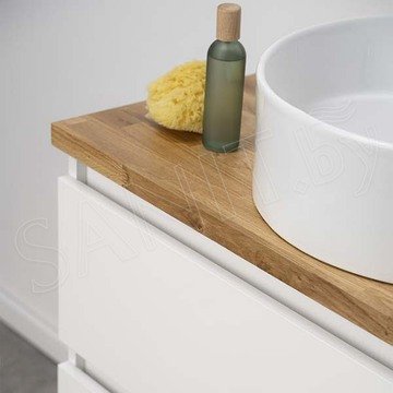 Тумба под умывальник Lauter Mia 60 / 80 белый глянец