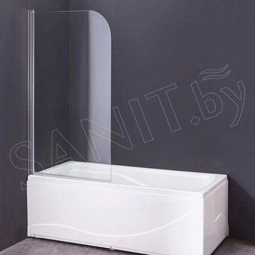 Душевая шторка на ванну SANITeco SN-21