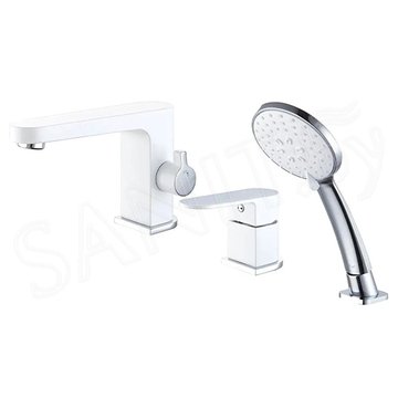 Смеситель на борт ванны Vieir V283532F на 3 отверстия