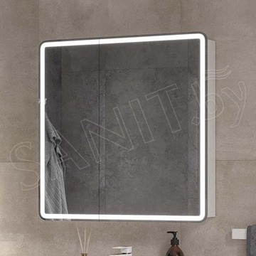 Шкаф-зеркало Equil Soldi LED 80