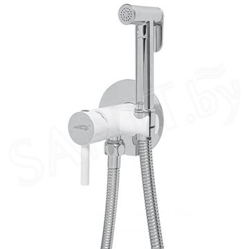 Смеситель встраиваемый Hansberge H3099W с гигиеническим душем