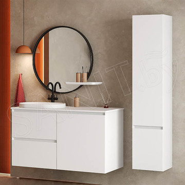 Умывальник Belux Джаз 560 овал белый матовый Solid Surface