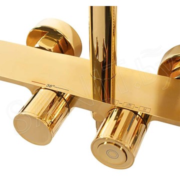 Душевая стойка Hansberge H5055GO с термостатом