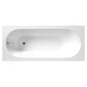 Ванна из искусственного камня Belux Классика 3 1700 белый матовый Solid Surface