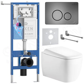 Комплект инсталляции 6 в 1 Roxen StounFix Dual Fresh 968520 с аромадозатором