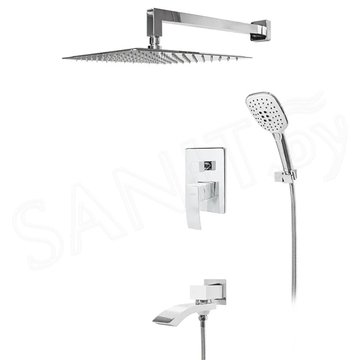 Душевая система Hansberge H6077W встраиваемая