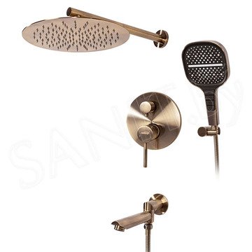 Душевая система Hansberge H6095BR встраиваемая
